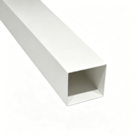 Expédition rapide Grille de plafond en tube carré d'aluminium 50x50mm Panneau de plafond linéaire Insonorisant Ignifuge Moderne Style Métro