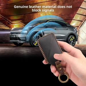 Étui à clés compatible avec Lynk & Co 06 2024, Lynk & Co 01 Véhicule à énergie nouvelle, 05 Voiture, 09 Étui à cartes haut de gamme avec boucle - Product Image 3