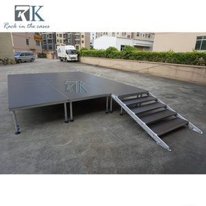 Factory Direct <b>Stage</b> <b>Platform</b> Complete Set with Stairs Guardrail Mobile <b>Stage</b> for Event Rental Business - Product Image 4