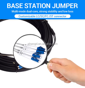 Cordon de raccordement à fibre optique personnalisé One Core SCupc 3.0 SMF OS2 LC câble de raccordement <span class=keywords><strong>jaune</strong></span> pour réseaux 4G et <span class=keywords><strong>3G</strong></span> - Product Image 5