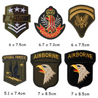 USA Emblème Top Brodé Applique Couture Vêtements Autocollants PVC Fer À Repasser Accessoires De Vêtement Badges Patches Coton Chenille Dentelle