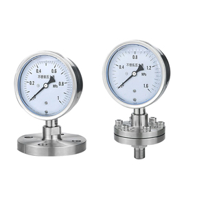 เกจวัดไดอะแฟรมแบบเชื่อมต่อชัคขนาด 50.5 มม. เกรดสุขภัณฑ์ราคาประหยัด - Product Image 1