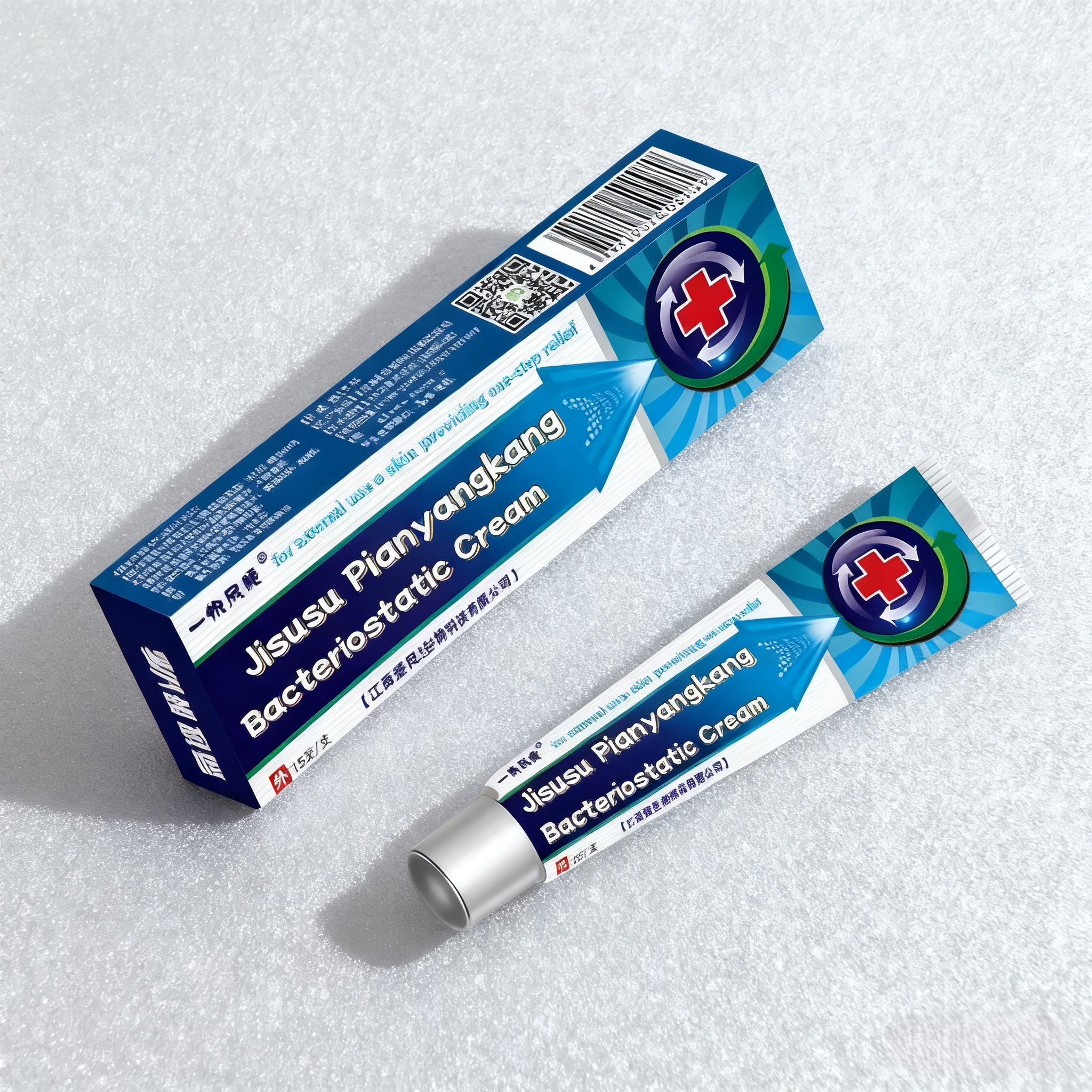 Antibacterial Ointment Fast-Acting Gentle Formula for Minor Cuts Scrapes Burns Infection Prevention Daily Care