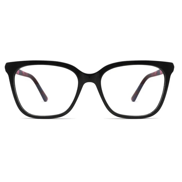 Wenzhou ขายส่งแมวตาอะซิเตทกรอบแว่นตาแว่นตาออกแบบแว่นตาสำหรับผู้หญิงที่มีสีสันกรอบแว่นตา