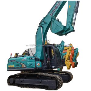 รถขุดไฮดรอลิกแบบตีนตะขาบ Kobelco SK200D 20 ตัน รุ่นปี 2018-2022 มือสอง นำเข้าจากญี่ปุ่น เครื่องยนต์ฮีโน่ ปั๊มทดสอบแล้ว ตรวจสอบแล้ว สภาพดีเยี่ยม - Product Image 1