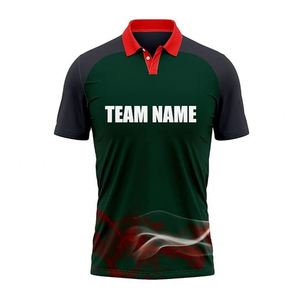 <b>Pakistan</b> High Quality Sublimated Printing Mens New Design Sportswear Uniforms Wholesale Polo <b>Shirt</b> Custom <b>Cricket</b> Jersey - Product Image 1