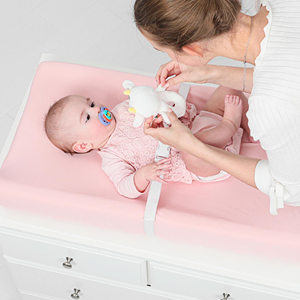 Draps pour berceau et lit d'enfant doux et respirants, ajustés 32''*16'', coussin de table à langer, housses de coussin de table à langer pour bébé - Product Image 2