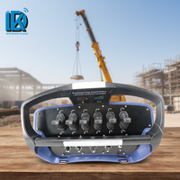 Control Remoto Industrial de 6 Palancas para Grúa, IP68 Impermeable, Inalámbrico, para Grúa Hidráulica Móvil, Control Remoto por Radio