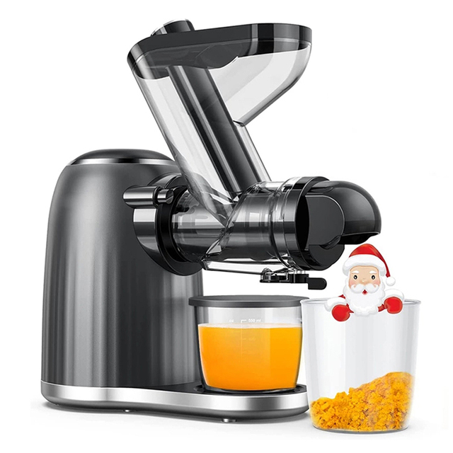 Cold Press Slow Masticating Extractor Fruit Vegetable Leafy Juice Yield High Nutritional Value 150W Electric Citrus Juicer