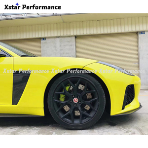 Guardabarros delantero de fibra de carbono estilo SVR para <span class=keywords><strong>Kit</strong></span> de carrocería tipo <span class=keywords><strong>Jaguar</strong></span> <span class=keywords><strong>F</strong></span> - Product Image 2