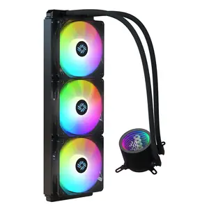 360 cooling system for desktop desks CPU 360mm RGB colorful Desktop PC liquid