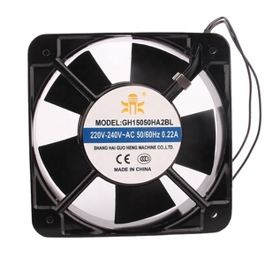 Mới guoheng Quạt hướng trục AC220V-240V 0.22A 150x150x50mm 15cm <span class=keywords><strong>15050</strong></span> EC DC Tủ bóng mang gh15050ha2bl Quạt làm mát - Product Image 1