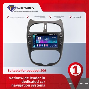 Autoradio Android 2Din per <span class=keywords><strong>Peugeot</strong></span> <span class=keywords><strong>206</strong></span> 206CC 206SW 2000 - 2008, Lettore Multimediale da 7 Pollici con Carplay, Stereo, Navigazione GPS - Product Image 2