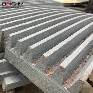 Prix direct de haute qualité Concasseur à mâchoires Porter des pièces de rechange Doublure d'usure de bol, Doublure d'usure de bol de plaque à mâchoire mobile et fixe à vendre - Product Image 3