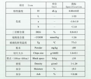 Free Sample Food <b>Packaging</b> Grade Virgin PET CR-8863 Polyester Plastic Granules for Oil Bottle Water Bottle PET <b>Raw</b> <b>Materials</b> - Product Image 3