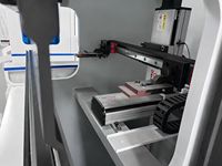 Presse plieuse compacte 18T 800mm à fonctionnement silencieux, gain de place, haute précision pour atelier de fabrication