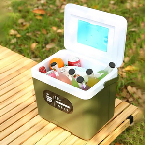 Freezer Ice Box 15L Large Capacity Insulated Box Portable Camping Picnic Food Preservation Boxes Fishing cooling Ice Bucket