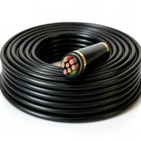 Cable de Alimentación con Aislamiento de PVC y Núcleo de Cobre para Redes de Transmisión y Distribución, Control Industrial, Protección Contra Incendios