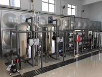 Usine de dessalement d'eau par osmose inverse, système de purification d'eau industrielle, usine de système RO, 6000-8000Lph, osmose inverse pour la dialyse