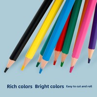 Crayons de couleur Tinbox PS-2072, 72 couleurs, corps hexagonal, à base d'huile, pour le dessin et la peinture - Fournisseur d'usine chinois