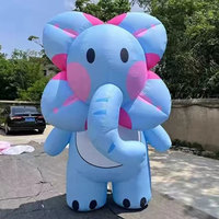 Mascotte gonflable personnalisée OEM, figurine animale nuageuse, accessoire de présentation sur mesure, pour événements, pop-up, fêtes, étanche