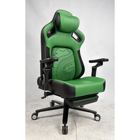 Chaise de jeu XL Kaiser PRO Series Premium avec accoudoirs 5D et coussin de tête magnétique, design brodé cool, chaise de course pour ordinateur