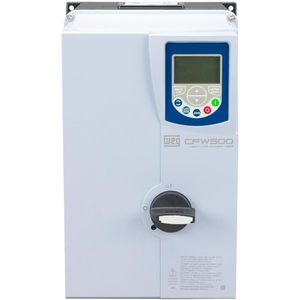 ไดรฟ์ AC Weg Cfw500 460V 20Hp ควบคุมแบบเวกเตอร์ Nema 4X พร้อมระบบตัดการเชื่อมต่อและสื่อสารผ่าน RS485 - Product Image 1