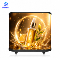 Comptoir de bar LED d'intérieur portable, support de table, stand de DJ LED, longue durée de vie, table de DJ LED couleur intégrale