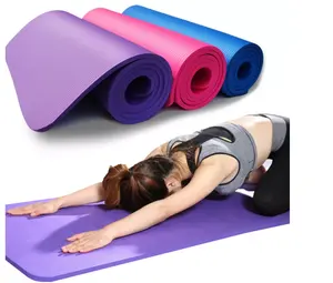 Экологичный коврик для йоги, противоскользящий Спортивный Коврик для фитнеса, толщиной 8-15 мм, удобный коврик из пены для упражнений, пилатеса, гимнастики