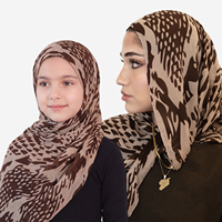 Fabricant de hijabs sur mesure, hijab mère et fille, hijab enfant, hijab 2 pièces pour filles