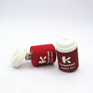 DZ-001シリコンゴムプロモ4GB 8GB USBフラッシュドライブバレル型USBペンドライブ - Product Image 6