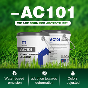 วัสดุเคลือบหลังคาโพลิเมอร์ SBS ชนิดน้ำ สำหรับกันน้ำ ป้องกันการรั่วซึม ซ่อมแซมรอยรั่ว ด้วยสีแอสฟัลต์ผสมโพลิเมอร์ ดีไซน์ทันสมัย - Product Image 3