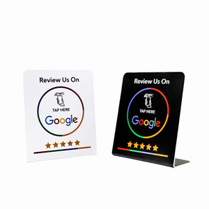 Soporte <span class=keywords><strong>de</strong></span> exhibición personalizable con chip NFC <span class=keywords><strong>de</strong></span> código QR, revisión <span class=keywords><strong>de</strong></span> tarjeta <span class=keywords><strong>de</strong></span> regalo <span class=keywords><strong>de</strong></span> <span class=keywords><strong>Google</strong></span> Play, ideas para regalos promocionales <span class=keywords><strong>de</strong></span> negocios - Product Image 3