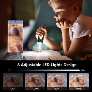 Microscopio Monoculare Portatile per Riparazione PCB 1600X HD 1080P Digitale con Illuminazione LED e Display LCD per Android e PC - Product Image 6