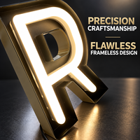 Grand panneau néon RGB personnalisé, panneau lumineux LED néon changeant de couleur, logo néon LED RGB animé, télécommande 3D