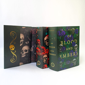 Tùy chỉnh cuốn sách dịch vụ in ấn đầy đủ màu sắc bù đắp bìa cứng cuốn sách in phun cạnh cuốn tiểu thuyết Cuốn sách với bụi Áo khoác - Product Image 5