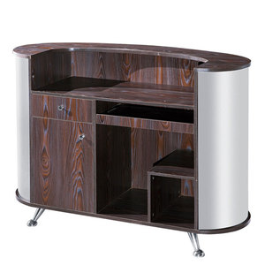 Dongpin Reception Desk 136x60x100 Cm Wood Material For Salon And Store <b>Checkout</b> <b>Counter</b> - Product Image 2