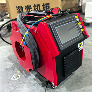 Machine de nettoyage au laser à impulsions haute vitesse et haute précision 300W pour l'élimination de la rouille, acier inoxydable, bois, UPVC, tête laser Raytools, portable - Product Image 2