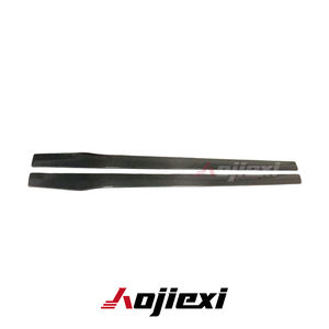 Gonna laterale in fibra di carbonio stile SD per Mercedes Benz <span class=keywords><strong>W205</strong></span> C classe C43 C63s AMG berlina 2015-2021 laterale Splitter Spoiler - Product Image 6