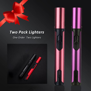 Vente en gros Nouveauté 2024 Torche à jet de flamme vintage en métal coupe-vent pour cigares, pipes, bougies et barbecue - Product Image 5