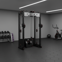 Rack de Squat en Acier Carbone de Haute Qualité Ultime, Modèle REYK-16, 400 kg, pour la Musculation en Salle de Sport