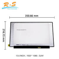 Nouvel écran d'affichage fin AUO 15,6 pouces FHD IPS B156han02.4/n156hca-eba/nv156fhm-n61 EDP 30PIN pour ordinateur portable