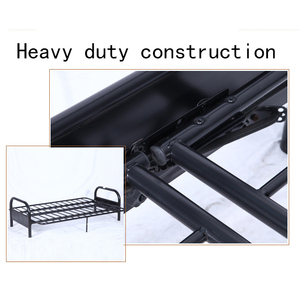 Sofá Cama Plegable <span class=keywords><strong>de</strong></span> Metal <span class=keywords><strong>de</strong></span> Buena Calidad, Futón <span class=keywords><strong>de</strong></span> Metal para el Hogar a Bajo Precio - Product Image 4
