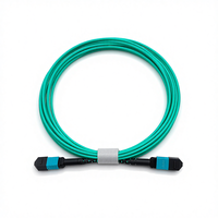 Kabel Patch FIBER MPO-F ke MPO-F 5M 12 Core LSZH OM4 50/125 - Tipe B