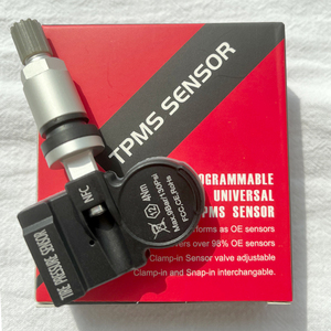 NFC Sensor TPMS terprogram oleh aplikasi telepon, Sensor tekanan ban 98% cakupan kendaraan 315mhz 433mhz 2 dalam 1 TPMS Universal otomatis