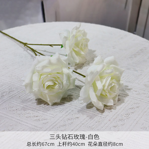 วัสดุหญ้าสนประดิษฐ์สีขาวสำหรับตกแต่งเพดานห้องจัดงานแต่งงาน ทางเดิน และจัดดอกไม้ - Product Image 3