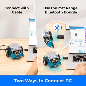 Makeblock mBot Robot Kit con Dongle, Conexión Bluetooth de 25 pies de Alcance, Proyectos STEM para Niños de 8 a 12 Años - Product Image 2