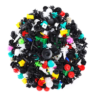 50, 100 ou 500 pièces – Clips de fixation universels en plastique pour pare-chocs, garnitures intérieures et panneaux de porte de voiture