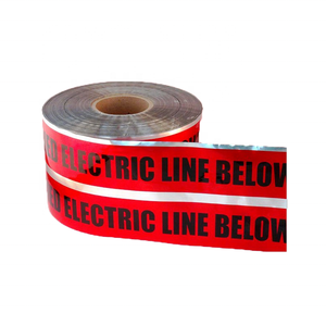 Cinta de Advertencia de Aluminio Detectable Subterránea de Alta Calidad con Logotipo Personalizado - Product Image 1