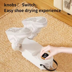 Secador de Zapatos Inteligente 2025 al por Mayor con Temporizador Ajustable, Secado Rápido, Desodorización, Esterilización y Calentador Doméstico - Product Image 3